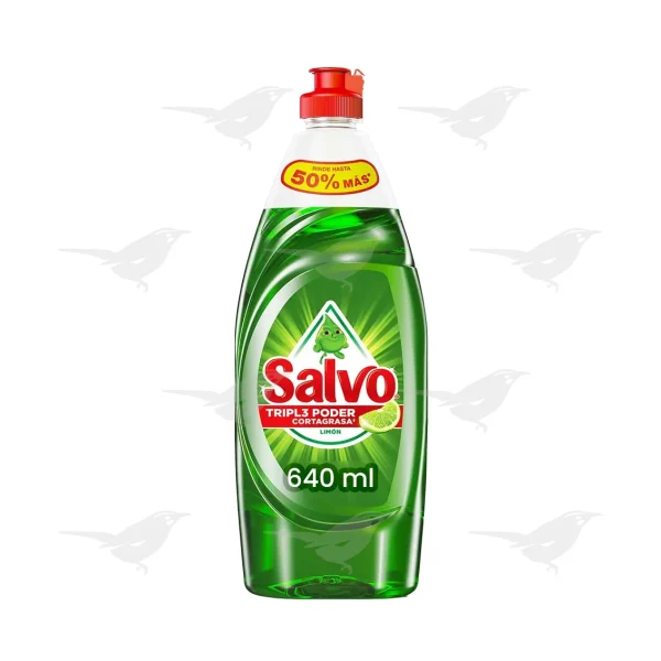Lavatrastes Líquido Salvo Limón 640 ml