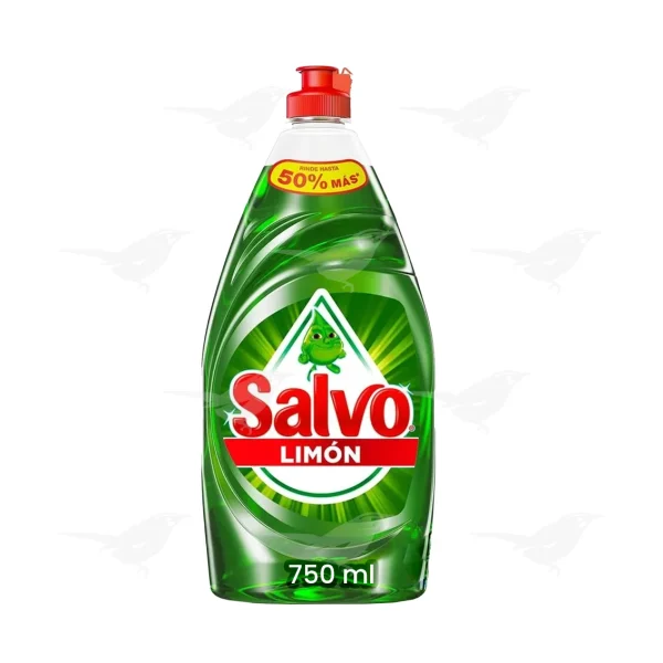 Lavatrastes Líquido Salvo Limón 750 ml