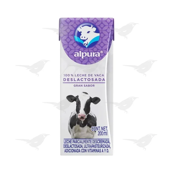 Leche Alpura Deslactosada 200 ml 1 Pieza