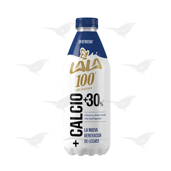 Leche Lala 100 UHT Sin Lactosa + Calcio 1Lt 1 Pieza