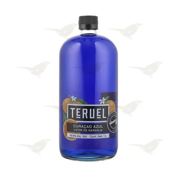 Licor Teruel de Naranja Curacao Azul 1L