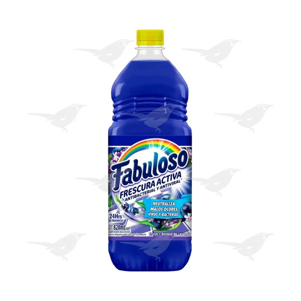 Limpiador Fabuloso Frutas y Bosque de Lavanda 828 ml