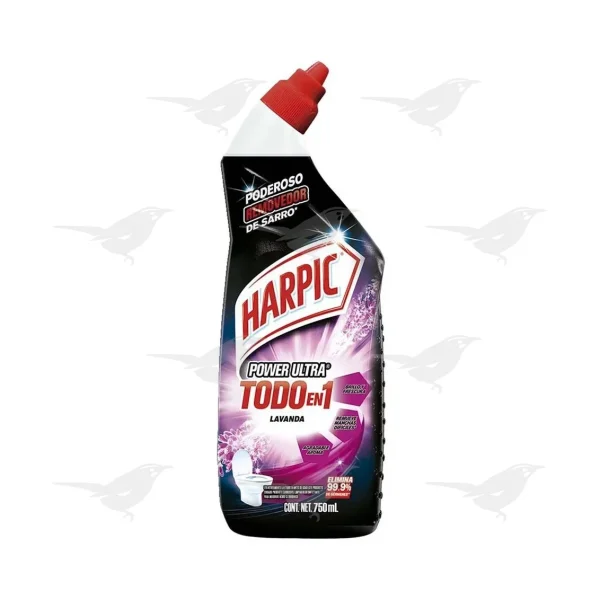 Limpiador de Baños Harpic Power Ultra Lavanda 750ml