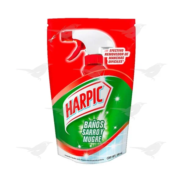 Limpiador de Baños Harpic Sarro y Mugre 500ml