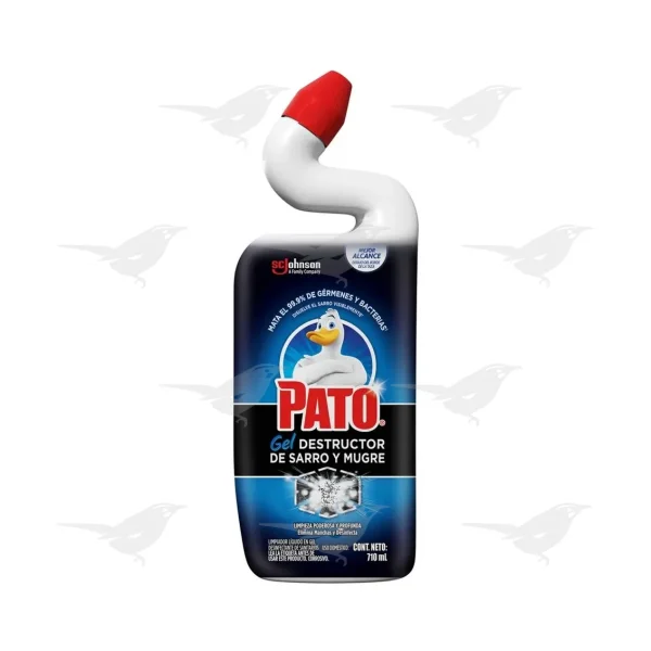 Limpiador de Baños Pato Gel Destructor Sarro Mugre 710 ml
