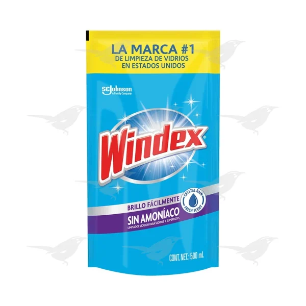 Limpiador de Vidrios Windex Crystal Rain 500ml