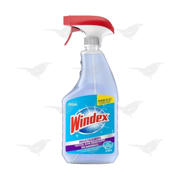Limpiador de Vidrios Windex Crystal Rain 640ml