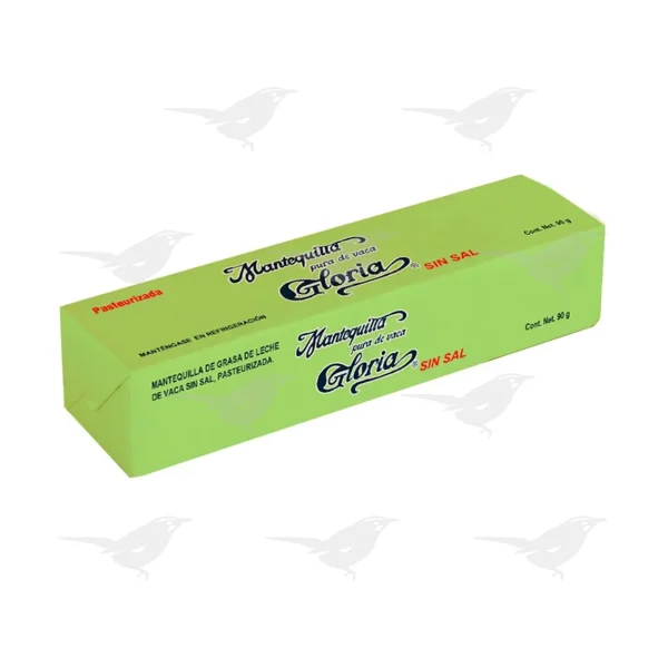 Mantequilla Gloria sin sal 90g