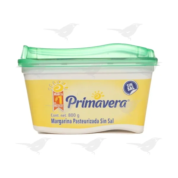 Margarina Primavera sin Sal 800g