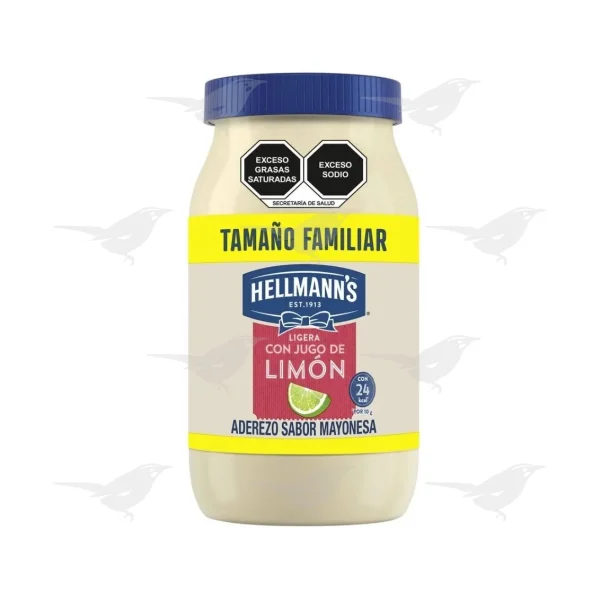 Mayonesa Hellmanns Ligera  730 g 1 Pieza
