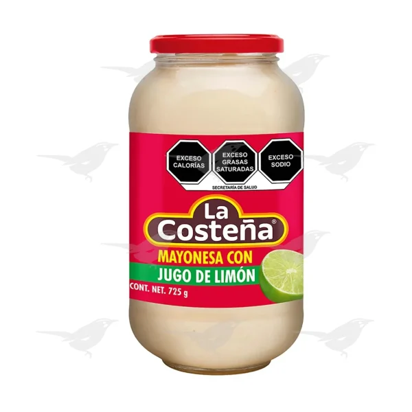 Mayonesa La Costeña con Jugo de Limón 725 g 1 Pieza
