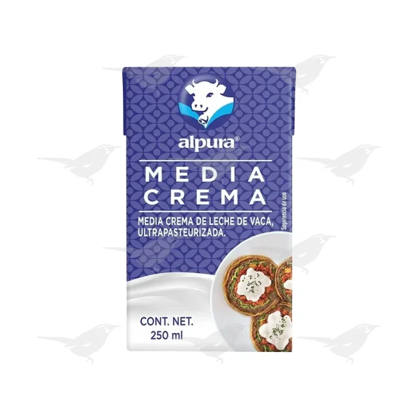 Media crema Alpura 250 ml 1 Pieza