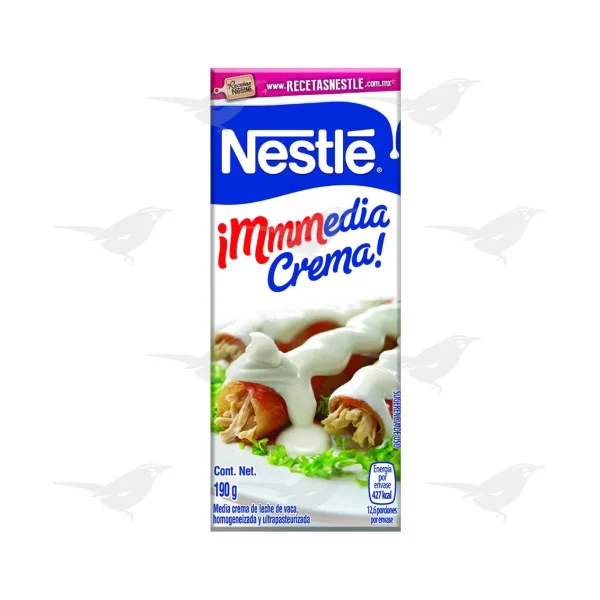 Media crema Nestlé 190 g 1 Pieza