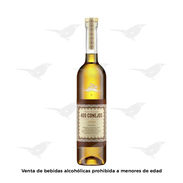 Mezcal 400 Conejos Añejo 750ml