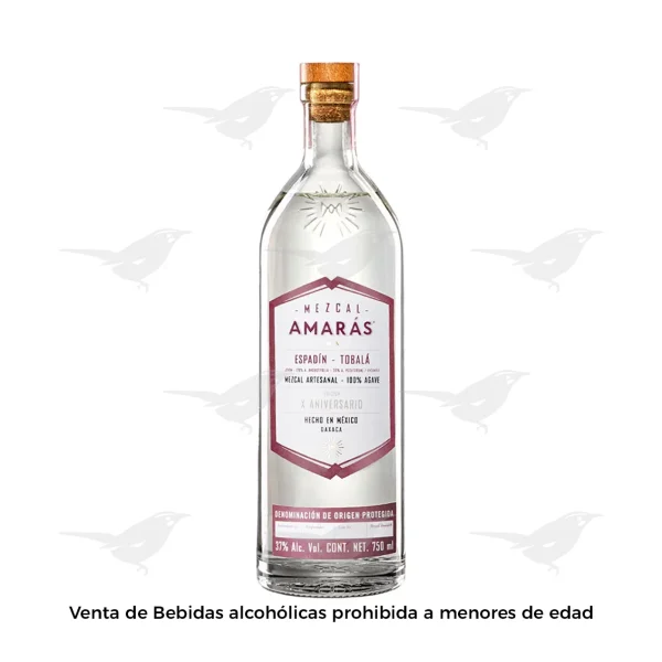 Mezcal Amarás Joven Espadín Tobalá 750ml