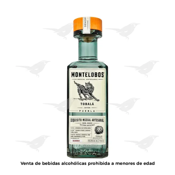 Mezcal Montelobos Tobalá 750ml