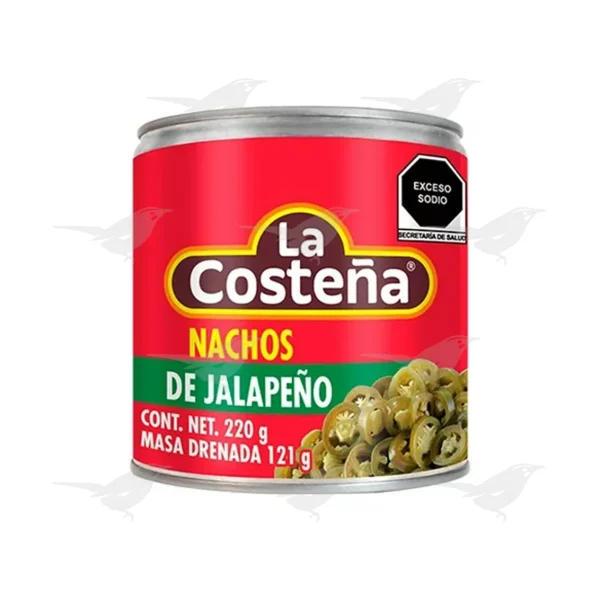Nachos de jalapeño La Costeña en escabeche 220 g 1 Pieza