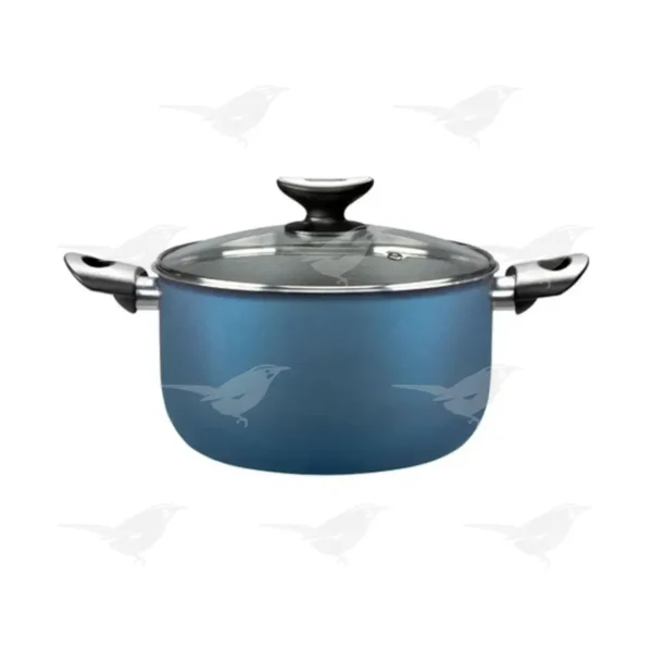 Olla Cinsa Balance Azul Metálico 22cm