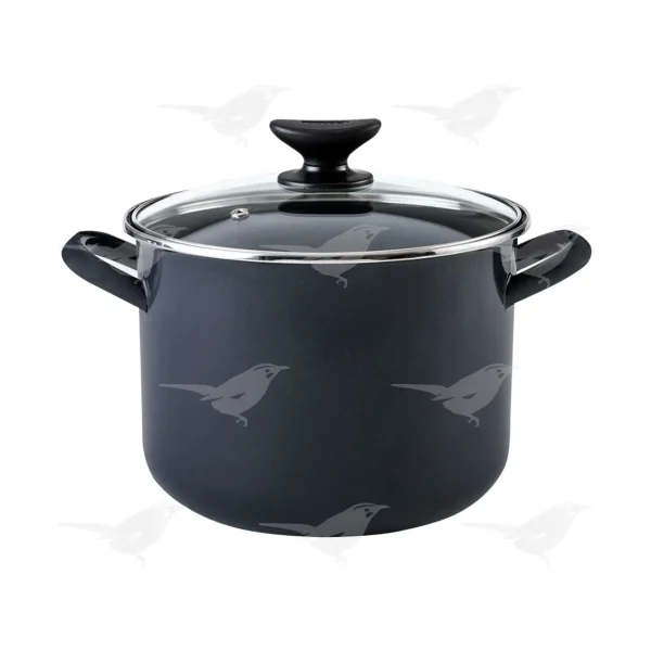 Olla Cinsa Negro Grafito 22cm