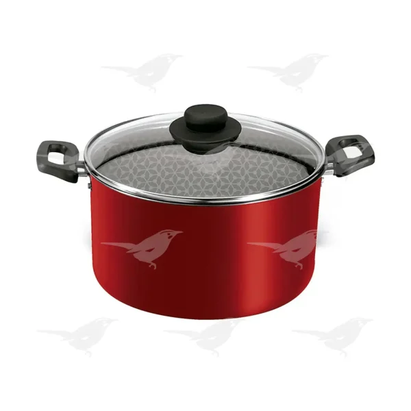Olla Ekco Recta Classic Rojo 24 cm