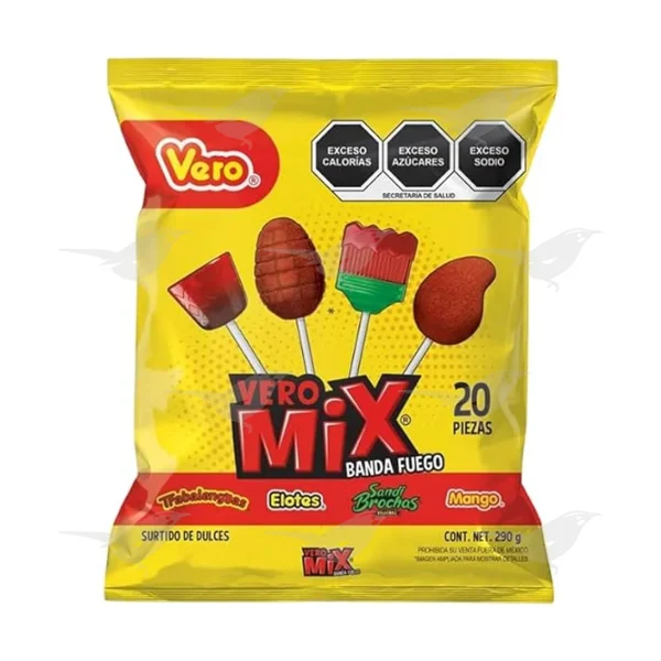 Paletas Vero Mix Fuego 290 g