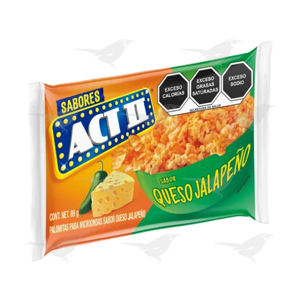 Palomitas ACT II Queso Jalapeño 89g