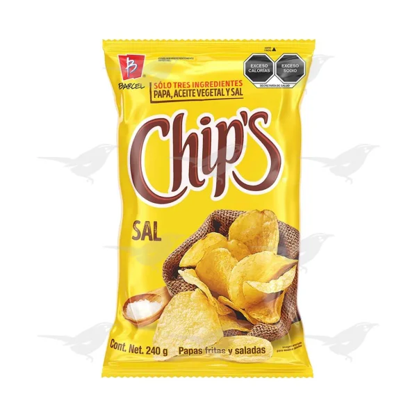 Papas Fritas Chip's Sal 240g