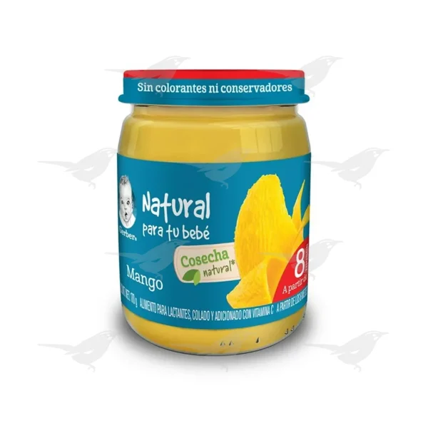 Papilla Gerber Cosecha Natural Etapa 3 Mango 170g