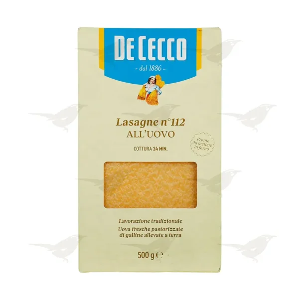 Pasta Con Huevo De Cecco Lasagna de 500 g
