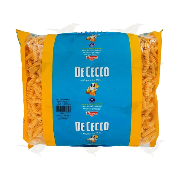 Pasta De Cecco Fusilli De Sémola de 3000 gr