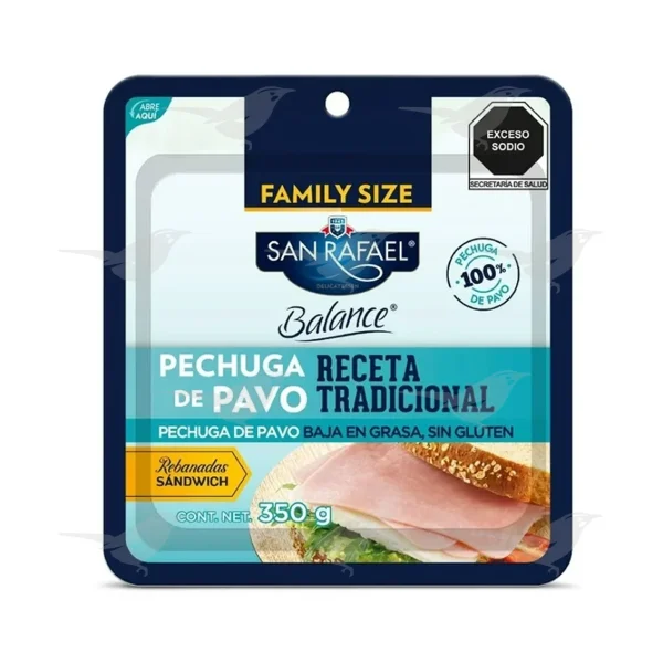 Pechuga de Pavo San Rafael Balance Receta Tradicional 350 g