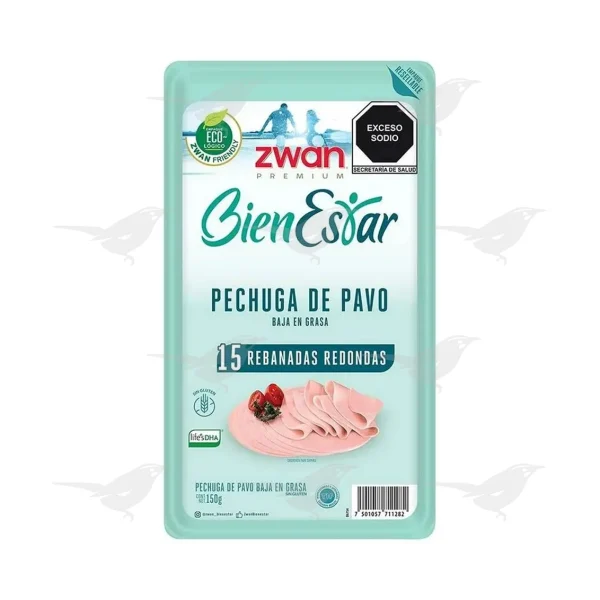 Pechuga de Pavo Zwan Bienestar 150 g