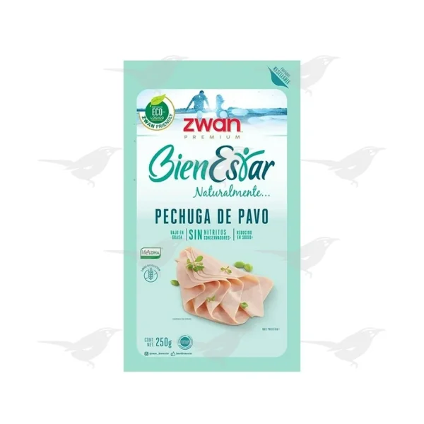Pechuga de Pavo Zwan Bienestar 250 g