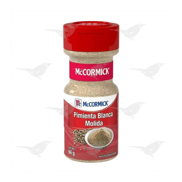 Pimienta Blanca McCormick Molida 66 g