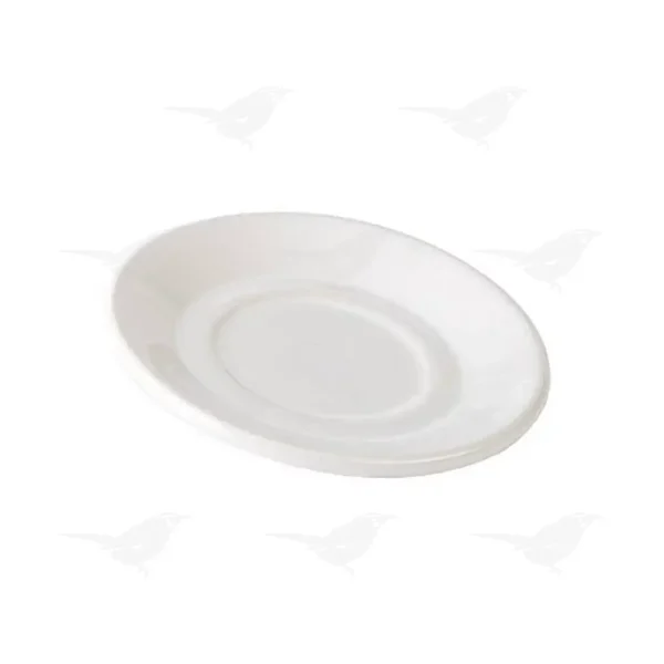 Plato Santa Anita de Cerámica Blanco 11 cm