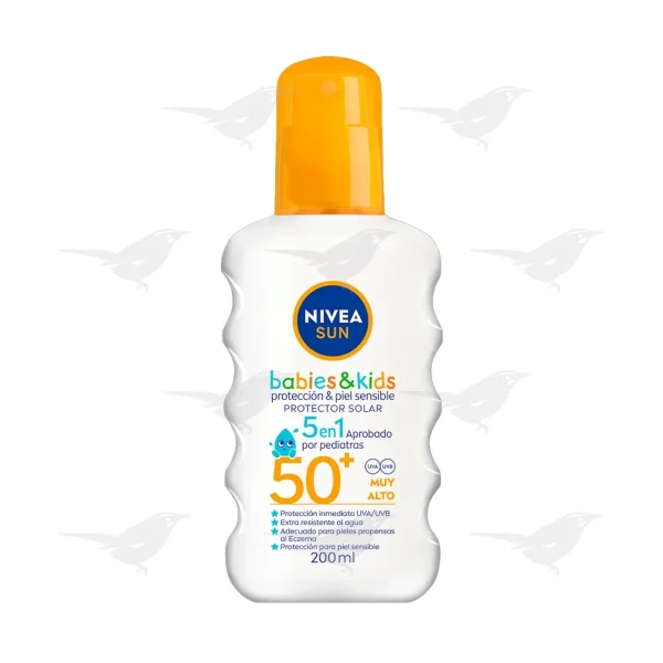 Protector Solar Corporal NIVEA SUN Kids Protección y Piel Sensicle 200 ml