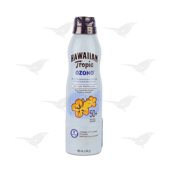 Protector Solar Spray Hawaiian Tropic Ozono FPS50 180ml
