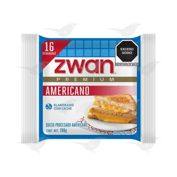 Queso Americano Zwan 288 grs