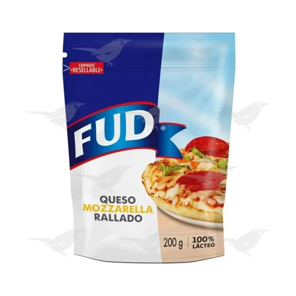 Queso Fud Mozzarella Rallado 200 g