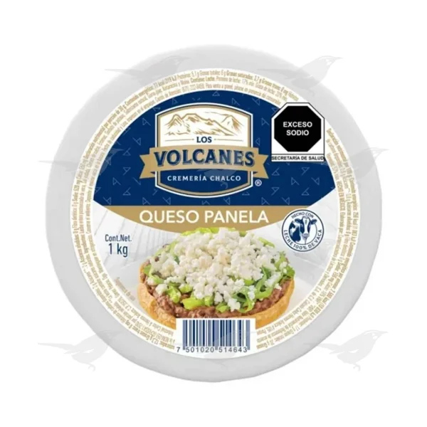 Queso Panela Los Volcanes 1 kg 1 Pieza