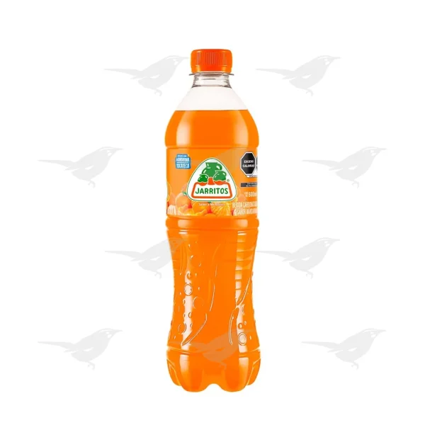 Refresco Jarritos sabor Mandarina Botella de 600 ml.