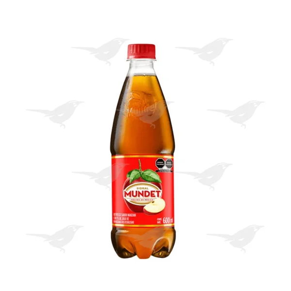 Refresco Sidral Mundet sabor Manzana Botella 600 ml