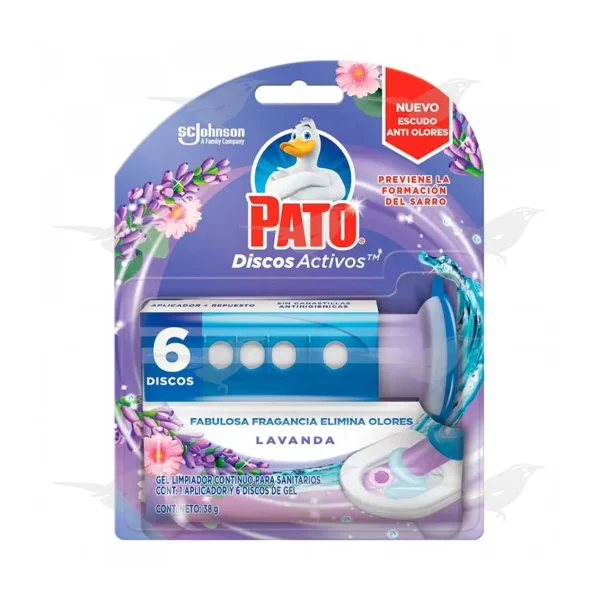 Repuesto Discos Activos Pato Lavanda 38g