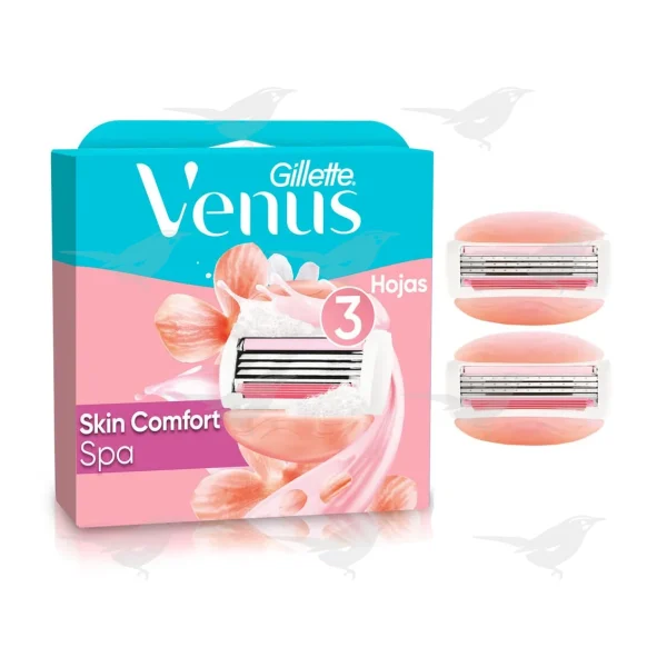 Repuestos Rastrillo Gillette Venus Skin Comfort Spa 2 piezas