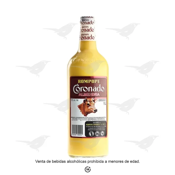 Rompope Coronado Almendra 1 Litro