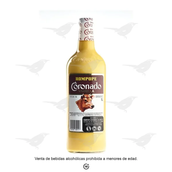 Rompope Coronado Vainilla 1 Litro