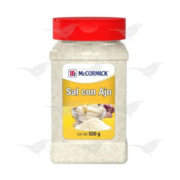 Sal McCormick con ajo 520 g