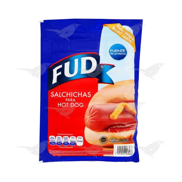 Salchicha Fud para Hot Dog 1 Kg
