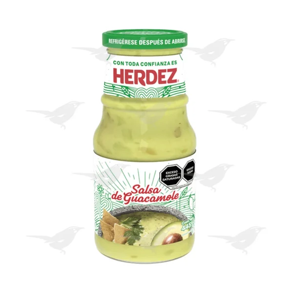 Salsa de Guacamole Herdez 445 g 1 Pieza