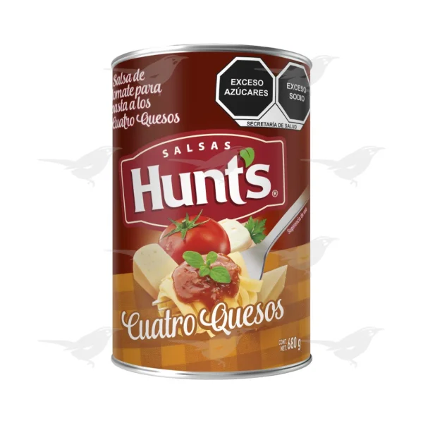 Salsa de tomate Hunts a los cuatro quesos 680 g 1 Pieza